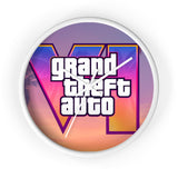 Grand Theft Auto V Retro Sunset Wall Clock