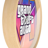 Grand Theft Auto V Retro Sunset Wall Clock