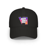Low Profile Baseball Cap — Retro 'Grand Theft Auto' Logo Embroidered Hat