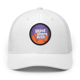 Trucker Cap — Retro 'Grand Theft Auto' Embroidered Patch Snapback