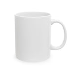 Vic City Neon Night Ceramic Mug — Cyberpunk Rainy Street Coffee Cup (11oz & 15oz)