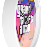 Grand Theft Auto V Retro Sunset Wall Clock