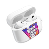 Grand Theft Auto V AirPod Case — Retro Neon Logo Protective Case