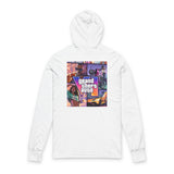 Grand Theft Auto Retro Logo Hooded Long Sleeve Tee