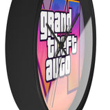 Grand Theft Auto V Retro Sunset Wall Clock